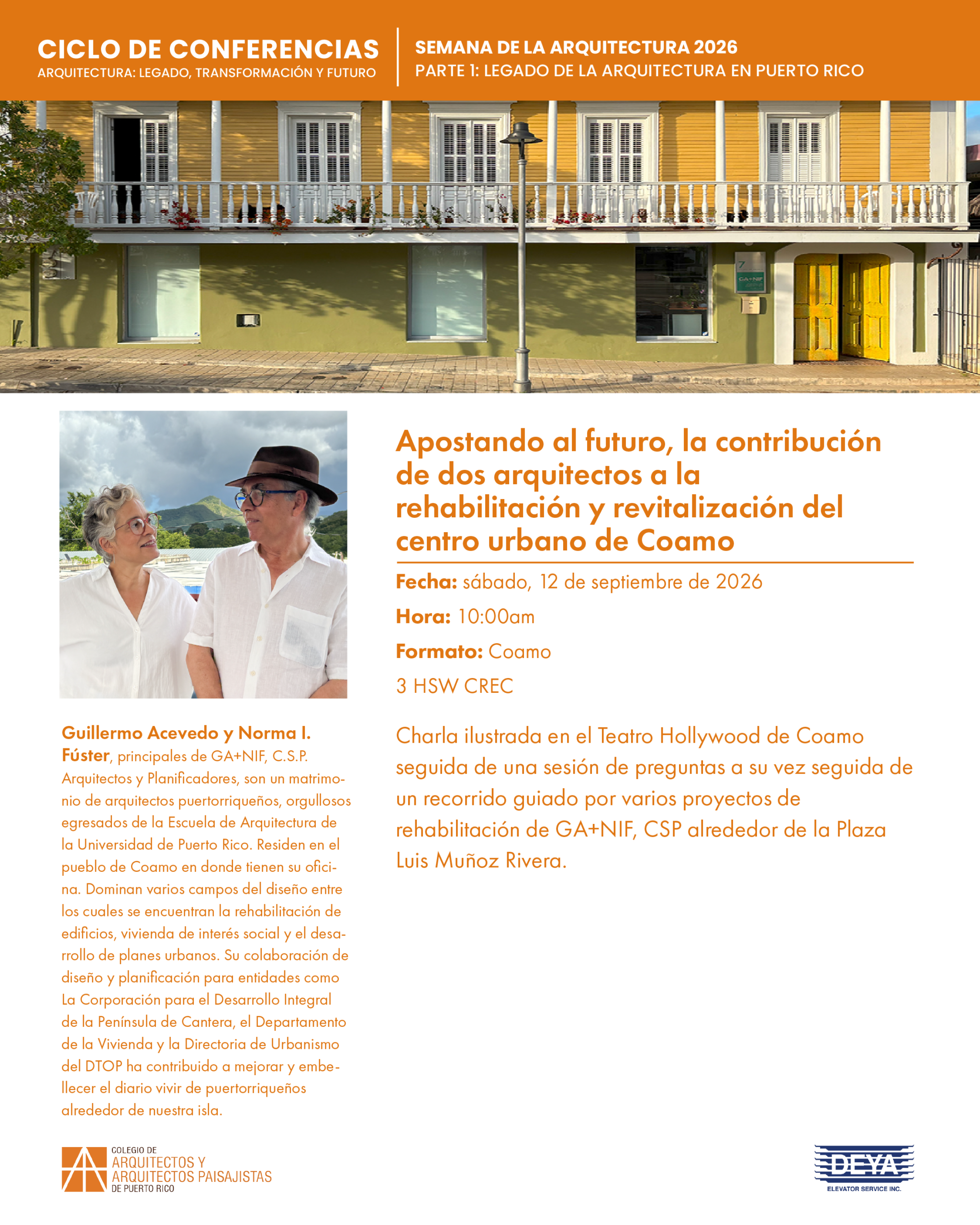 Apostando al futuro, Coamo — sábado 12 de septiembre de 2026